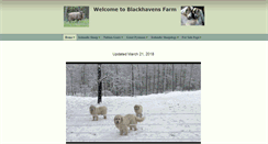 Desktop Screenshot of blackhavens.com